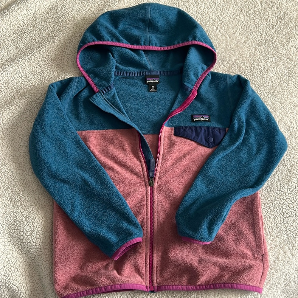 Kids XS (5-6) PATAGONIA Micro D Snap T Fleece Jacket